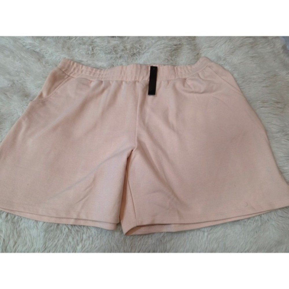 NWT Grace The Perfect Fit Pastel Peach Lounge Sweat Shorts Women's L